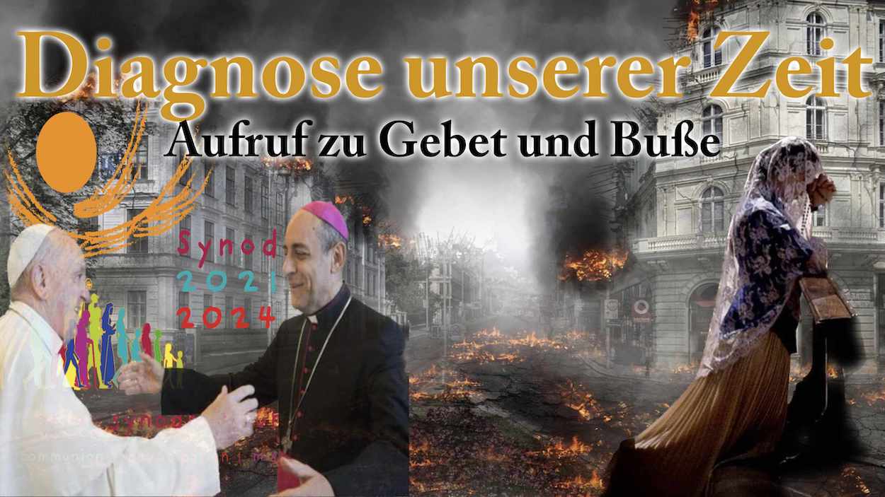 "Der moderne Mensch ist unfähig, Sünden zu erkennen" Pflicht der